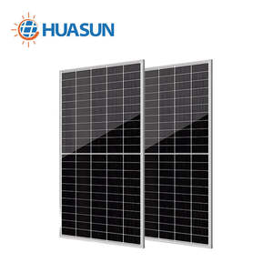 EN STOCK Huasun 705W HJT panneaux solaires bificiels meilleur prix système solaire à haut rendement - Product Image 4