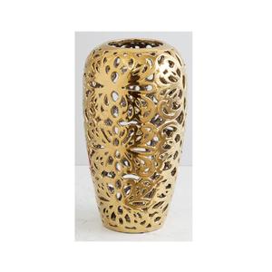 Vase en métal laiton, vase décoratif de luxe pour fleurs, pour le salon, la maison et la décoration de jardin - Product Image 1