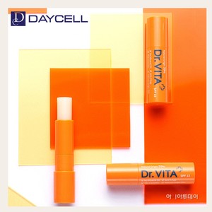 ลิปบาล์มแบบกำหนดเองได้ Deycell Korean K-Beauty Daycell Dr Vita Vitamin Lip Treatment ลิปบาล์ม 3 ชิ้น ผลิตในเกาหลี - Product Image 6
