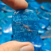 Lot de cabochons d'apatite naturelle en gros, lot de pierres précieuses d'apatite pour la fabrication