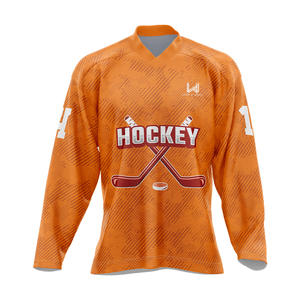 Camisetas de Hockey sobre Hielo Personalizadas con Logotipo Bordado y Nombre del Jugador, Unisex, Elásticas en Cuatro Direcciones, Transpirables, que Absorben la Humedad - Product Image 5