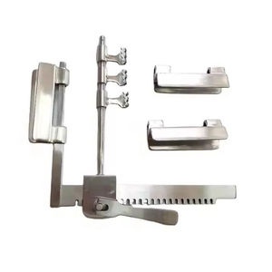 Écarteur de côtes manuel de haute qualité avec 3 paires de lames en acier inoxydable, instruments chirurgicaux réutilisables - Product Image 2
