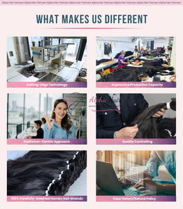 Peluca de cabello humano vietnamita al por mayor de primera calidad, encaje suizo recto de hueso de larga duración, sin químicos de proveedores baratos de Vietnam - Product Image 6