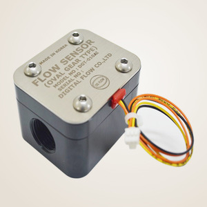 เครื่องวัดการไหลของน้ำมันดีเซลแบบดิจิตอล รุ่น DGT-010AI ของเกาหลี แบบโอวัลเกียร์  วัสดุอะลูมิเนียม  ขนาด PT 1/2  พร้อมเกลียวใน - Product Image 1