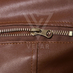 Chaqueta de Cuero para Hombre, Diseño Moderno, Transpirable, Informal, Invierno, Color Liso, Alta Calidad, Ligera, Venta en Línea - Product Image 6