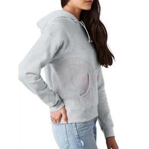Sweat-shirt à capuche pour femme, en coton décontracté, avec intérieur brossé doux pour un confort par temps froid - Product Image 4