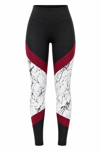 Leggings Deportivos para Mujer SALSTAR, Nuevo Diseño Único, Transpirables, Antibacterianos, Ecológicos, de Spandex/Poliéster, Largo Completo, Cintura Media - Product Image 5