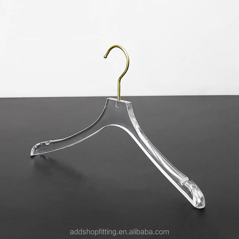 acrylic flat+ gold hook