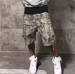 Nouveau short cargo pour homme, été, marque tendance, short en coton sergé décontracté, short cargo classique pour homme - Product Image 2