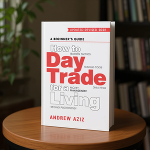 Comment gagner son pain de vie en trading journalier par le biais de l'option Day Trading, par l'auteur Andrew Aziz, impression de livre broché personnalisé à couverture souple - Product Image 1