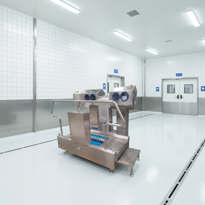Stazione <span class=keywords><strong>di</strong></span> Lavaggio e Disinfezione per Calzature con Barriera Igienica per il Controllo Sanitario delle Mani per Aziende Alimentari - Product Image 1