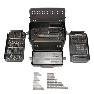 Orthopedic Instrument Set 22 Pcs Stainless Steel Hip Arthroscopy System <b>Small</b> Autoclave Compatible Surgical <b>Tools</b> <b>Kit</b> - Product Image 1