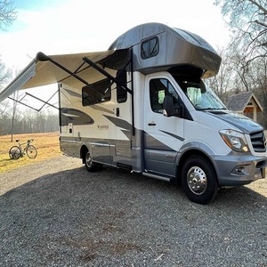 Premium Quality CARAVAN MOTORHOME RV Camper Aluminum Steel Construction 4-6 Persons Capacity Dark Blue/Gray 3500KG Load Strong - Product Image 5