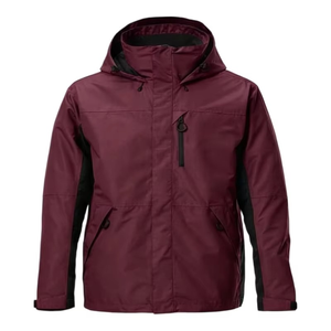 Blouson de pêche en mer professionnel personnalisé pour homme, en nylon/polyester, imperméable, avec fermeture éclair, service OEM pour l'automne - Product Image 2