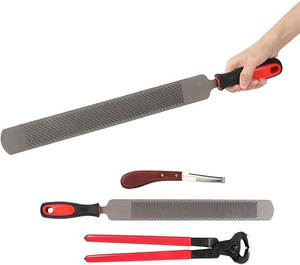 Reusable Horse Hoof Care Instrument Kit Professional Farrier Nipper Knife Set Factory Direct Wholesale Horse Farrier Tool Set - Product Image 2