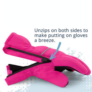 Guantes de Invierno Innovears, Resistentes al Frío, Térmicos, Negros, Tipo Mitón, para Snowboard, Resistentes al Agua, al Viento y Transpirables, para Esquí - Product Image 3