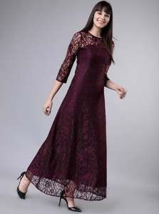 Vestido Casual con Cuello Redondo para Primavera, Manga 3/4, Cintura Natural - Vestido Midi con Estampado Floral para Mujer, Talla Grande, Cuello en V, ODM - Product Image 3