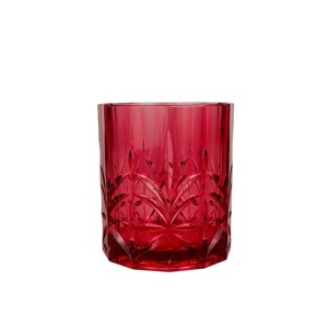 13 oz Unbreakable <b>Crystal</b> Cut Plastic Drinking <b>Glasses</b> for Christmas Outdoor Parties - Product Image 2