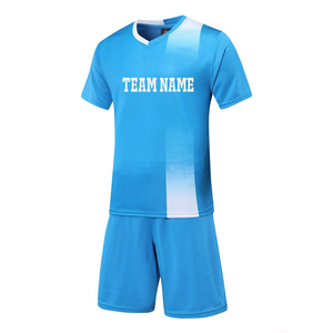 Vêtements de football de haute qualité fabriqués en usine OEM, prix imbattable, nouveau design, avec logo personnalisé, ensemble de maillots de football pour hommes - Product Image 6