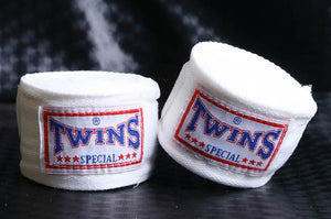ผ้าพันมือสำหรับชกมวยแบบมืออาชีพ Twins Boxing Muay Thai MMA ผ้าพันมือแบบยืดหยุ่น สีและโลโก้ปรับแต่งได้ อุปกรณ์ฝึกซ้อม - Product Image 4