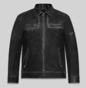 New Arrival Leather Jacket Windproof Men Women Leather Jacket Custom Styles Charlotte Burnt Multiple Colors Leather Jacket 2026 - Product Image 6