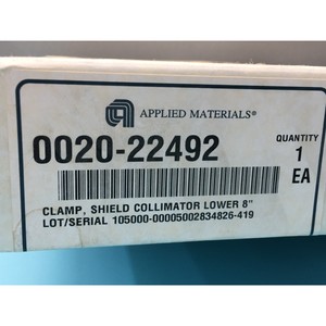 AMAT 0020-22492 Abrazadera, Colimador de Protección Inferior de 8 pulgadas - Equipo y Piezas de Semiconductores de Confianza de la Marca Global Legacy - Product Image 4