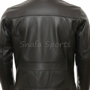 Chaqueta de Cuero Genuino de Alta Calidad para Hombre, Transpirable y Elegante, en Múltiples Diseños y Estilos Clásicos - Product Image 5