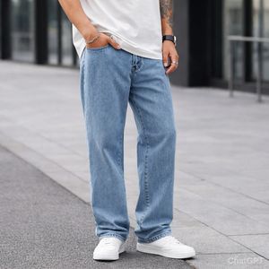 Jeans en denim à marque privée pour hommes, coupe droite, style cargo ample, pantalons baggy pour hommes, fabricants de jeans en denim du Bangladesh - Product Image 1