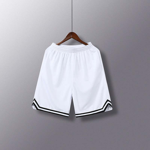 Shorts de sport d'été pour hommes de haute qualité, respirants, à motif uni imprimé numériquement, en toile, pour usage décontracté - Product Image 5