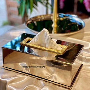 Boîte à mouchoirs en métal de qualité supérieure, couleur blanc brillant, design vintage, taille personnalisée, porte-mouchoirs au prix le plus bas - Product Image 6