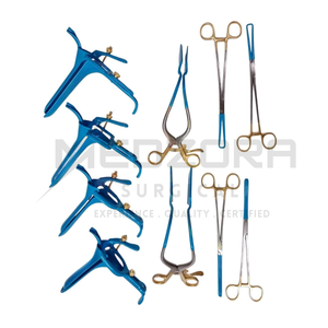 German Stainless Steel LLETZ Coated (Blue) Gynecology Set Surgical Surgical Instruments - Product Image 3