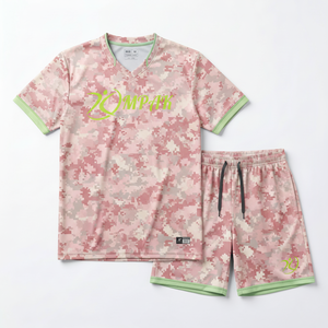Conjunto de Camiseta y Pantalones Cortos de Voleibol con Estampado Animal de Obsidiana Personalizado al por Mayor, Uniforme de Equipo de Secado Rápido OEM, Ropa Deportiva Sublimada - Product Image 1