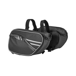 Borsa Laterale per Moto in Tela Impermeabile da 30L con Copertura Antipioggia e Cinghie, Grande Capacità, Compatibile con la Maggior Parte dei Modelli - Product Image 1