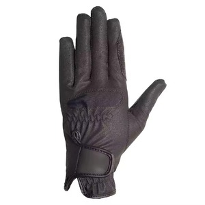 Fabricants de gants d'équitation unisexes de couleur unie, en matière de qualité supérieure, prix de gros. - Product Image 2