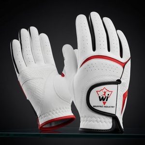 Golf <b>Gloves</b> Premium Soft Leather Comfortable Breathable Grip Enhanced Sports <b>Gloves</b> For Training Practice And Tournament Play - Product Image 4