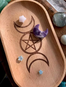 Plateau de service en bois naturel de qualité supérieure Art moderne élégant Plateau de service en bambou de forme ovale de qualité supérieure Décoratif Nouveauté Maison Plante - Product Image 5