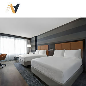 Ensemble de meubles de chambre à coucher avec lit queen-size et rangement pour projets de rénovation de chambres d'hôtel commerciales Holiday Inn - Product Image 2