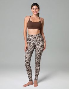 Leggings Deportivos de Spandex/Poliéster para Mujer al por Mayor, Cintura Alta, Elásticos, Ecológicos, de Secado Rápido, Transpirables, con Cordón Ajustable para Yoga - Product Image 2