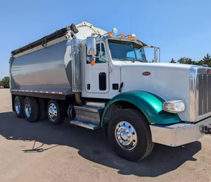 Camion benne d'occasion Peterbilt 367 Tri Axle 2018 - Transmission Ultrashift Plus AMT, benne de 18 pieds, PRÊT À EXPÉDIER DANS LE MONDE ENTIER avec GARANTIE - Product Image 1