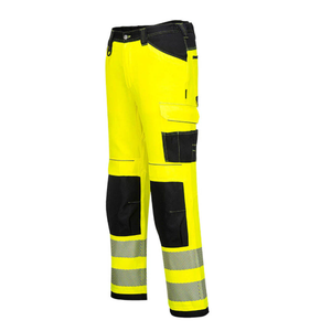 Wholesale <b>High</b> Quality Hi <b>Vis</b> Safety Clothing Lightweight Reflective <b>Work</b>-wear <b>Trousers</b> Pants with Protective Features - Product Image 5