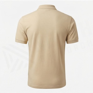 เสื้อโปโลสำหรับทำงาน ปักโลโก้ได้ แขนสั้น ผ้าคอตตอนผสม ระบายอากาศดี สีตามสั่ง ไซส์ใหญ่ เสื้อยืดลำลองแบบยูนิฟอร์ม - Product Image 2