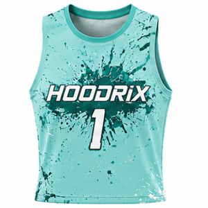 Maillot de football 7v7 personnalisé pour femmes, uniforme d'équipe avec drapeau, design en maille respirante par sublimation, vente en gros, échantillon pour filles, nouveau style, commande MOQ - Product Image 1