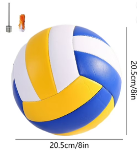 Ballon de volley-ball souple pour l'entraînement et la compétition, idéal pour les collégiens, les jeunes sportifs, les entraînements en salle ou en extérieur, sur la plage ou en salle de sport. - Product Image 2