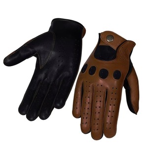 Pakistan-Made Breathable Washable Winter Leather Dressing <b>Gloves</b> Plain <b>Touch</b> <b>Screen</b> Capability Hot Sale Daily Casual for Outdoor - Product Image 6
