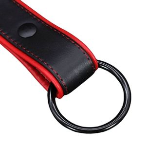 Harnais en cuir pour homme avec fermoir argenté, style Bulldog, avec dentelle, taille ajustable, pour club, qualité supérieure - Product Image 5
