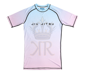 <b>Men's</b> Brazilian Jiu Jitsu Rash Guard Custom <b>Compression</b> <b>Shirt</b> for Grappling MMA Workout and Martial Arts - Product Image 1