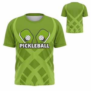 Camisetas Casuales de Manga Corta de Poliéster/Algodón Tejido Personalizadas, Fabricante OEM ODM con Logotipo Personalizado e Impresión Digital - Product Image 1