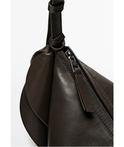 Sac fourre-tout en cuir véritable de haute qualité, doux et élégant, pour femme, avec poignée supérieure classique, fermeture éclair, grand format, minimaliste, couleurs personnalisables, toile - Product Image 3