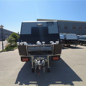 Heavy Duty Luxury Off Road Truck Camper <b>Trailer</b> with Kitchen Bathroom Sleeping Space Steel 3000kg 4x4 Ready - Product Image 2