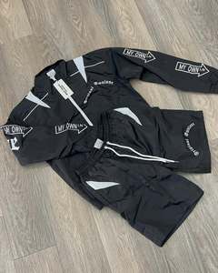 Conjunto de Pantalones Cortos de Nylon para Verano, Estilo Urbano, Chaqueta Cortavientos, Traje Deportivo de Manga Larga con Sublimación - Product Image 2